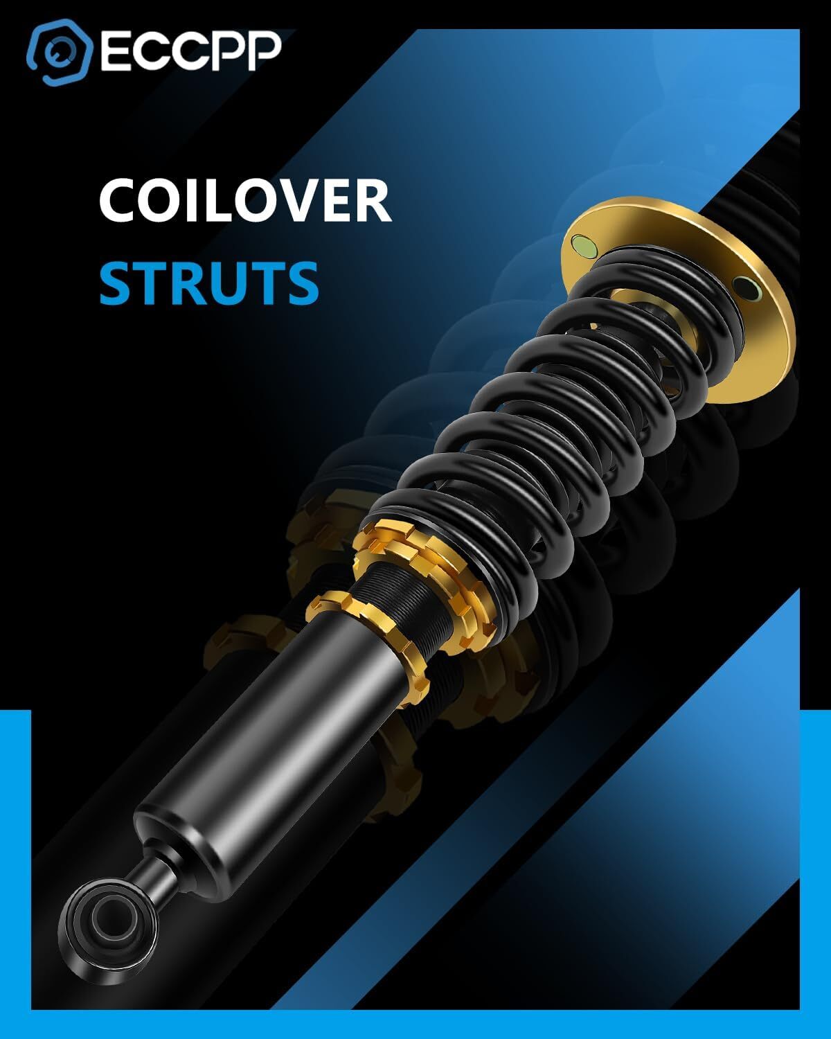 Coilovers Struts Suspension Springs For 2006-2013 IS250 IS350 RWD Adj Height Kit 6B93BC-57