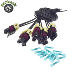 5PCS Mass Air Flow / Camshaft Sensor Harness Plug Connector fit GM Chevrolet GMC 6B93BC-57