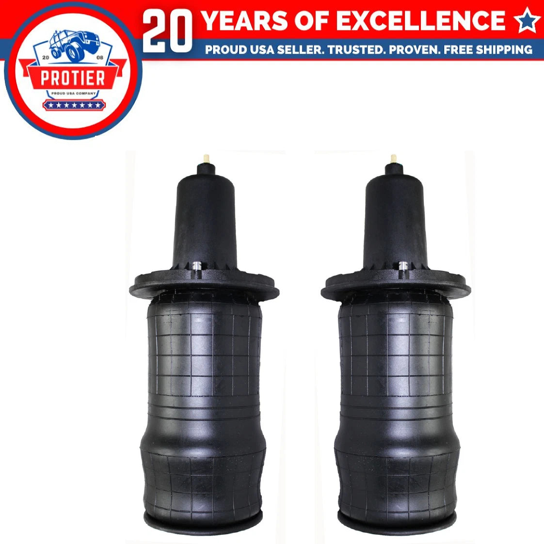 Front L & R Air Suspension Spring 2PCS Fit 1995-2002 Land Rover Range Rover 6B93BC-57