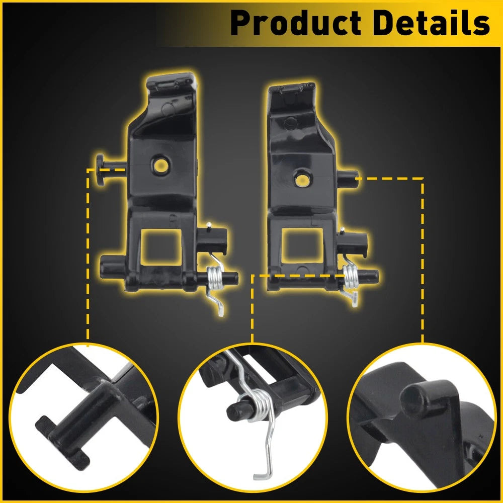 2PCS For Mercedes-Benz W166 W292 X166 GL Center Console Armrest Latch Clip R+L A 6B93BC-57