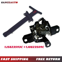 2PCS Hood Latch Lock & Release Pull Latch Handle for VW Golf Jetta 1J5823593C 6B93BC-57