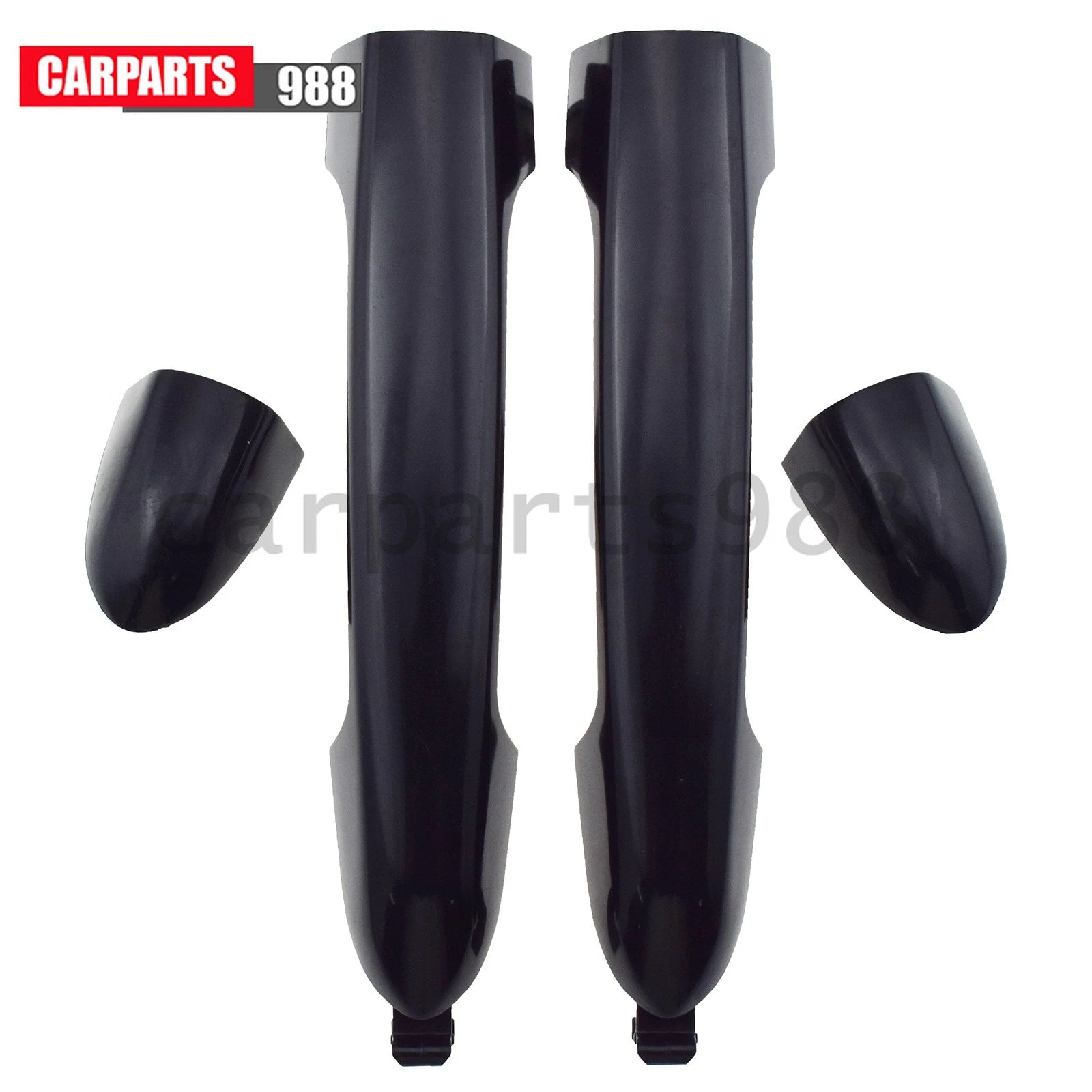 Black Exterior Door Handle Rear LH RH for Kia Rio 2012-17 826511W010 82652-1W030 6B93BC-57
