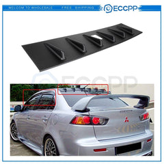 Fit For 2008-2016 Mitsubishi Lancer Rear Roof Shark Fin Spoiler Wing MITSUBISHI