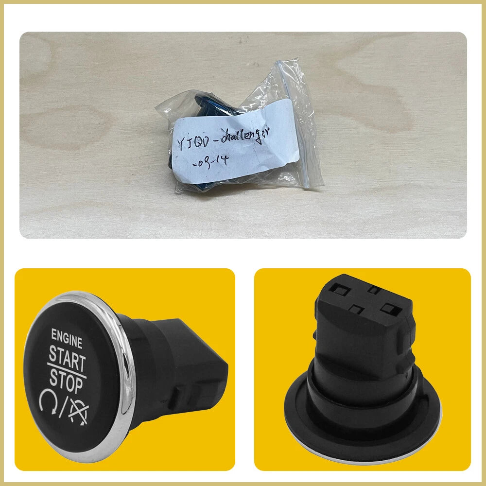 Push to Engine Start Stop Button for Switch Dodge Challenger EOA 6B93BC-57