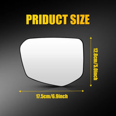 Left Driver Rearview Mirror Glass Heated For 2016-2021 Honda Civic 76253TBAA01 A 6B93BC-57
