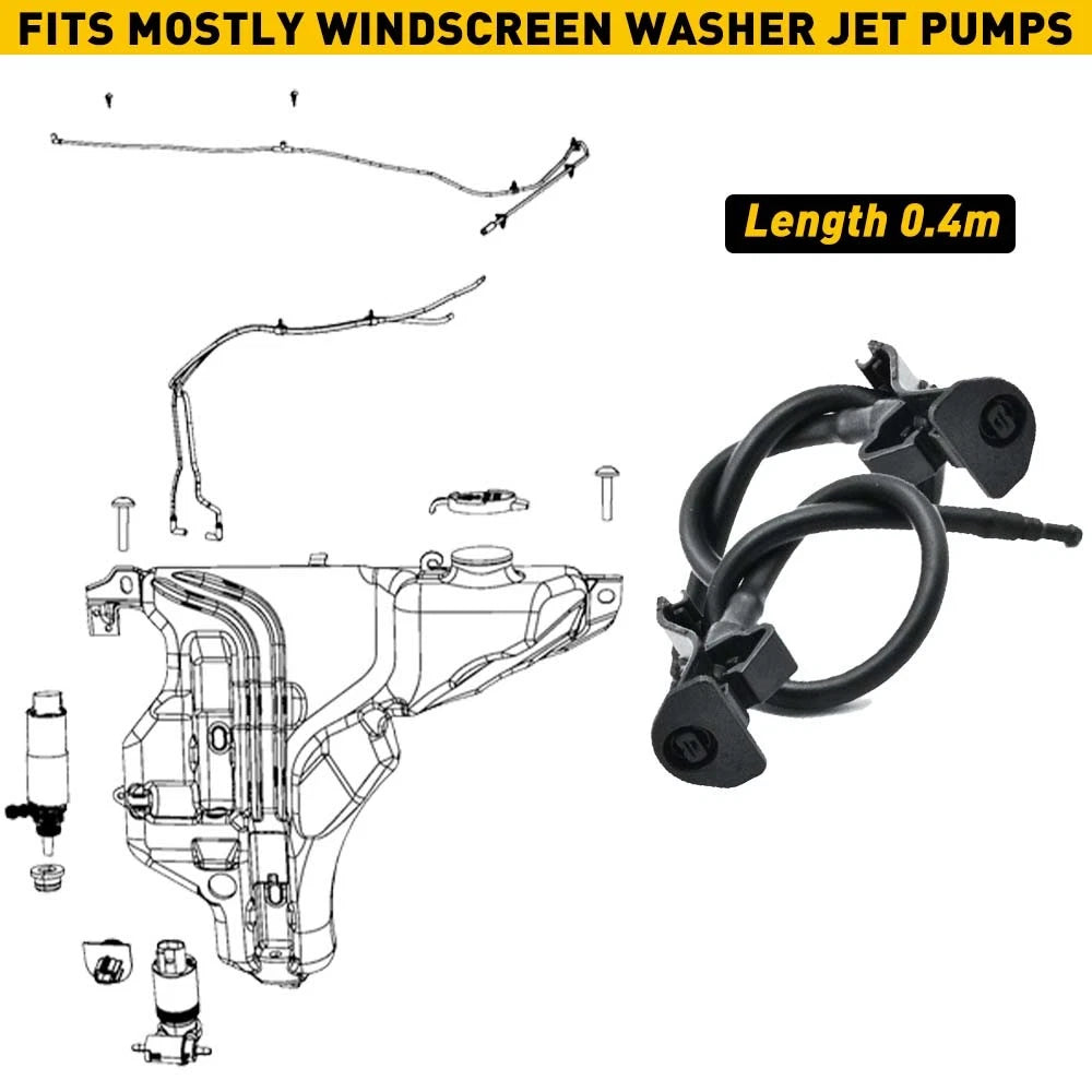 For 2011-2018 Ford Explorer Front Windshield Wiper Washer Jet Spray Nozzle A 6B93BC-57