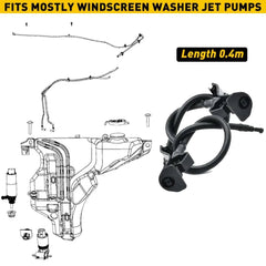 For 2011-2018 Ford Explorer Front Windshield Wiper Washer Jet Spray Nozzle A 6B93BC-57