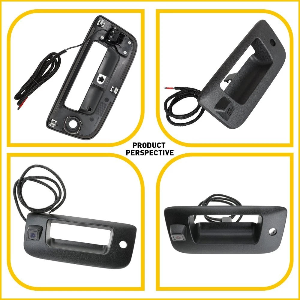 For 07-13 Chevy Silverado/GMC Sierra Rear View Tailgate Backup Handle Camera EOA 6B93BC-57