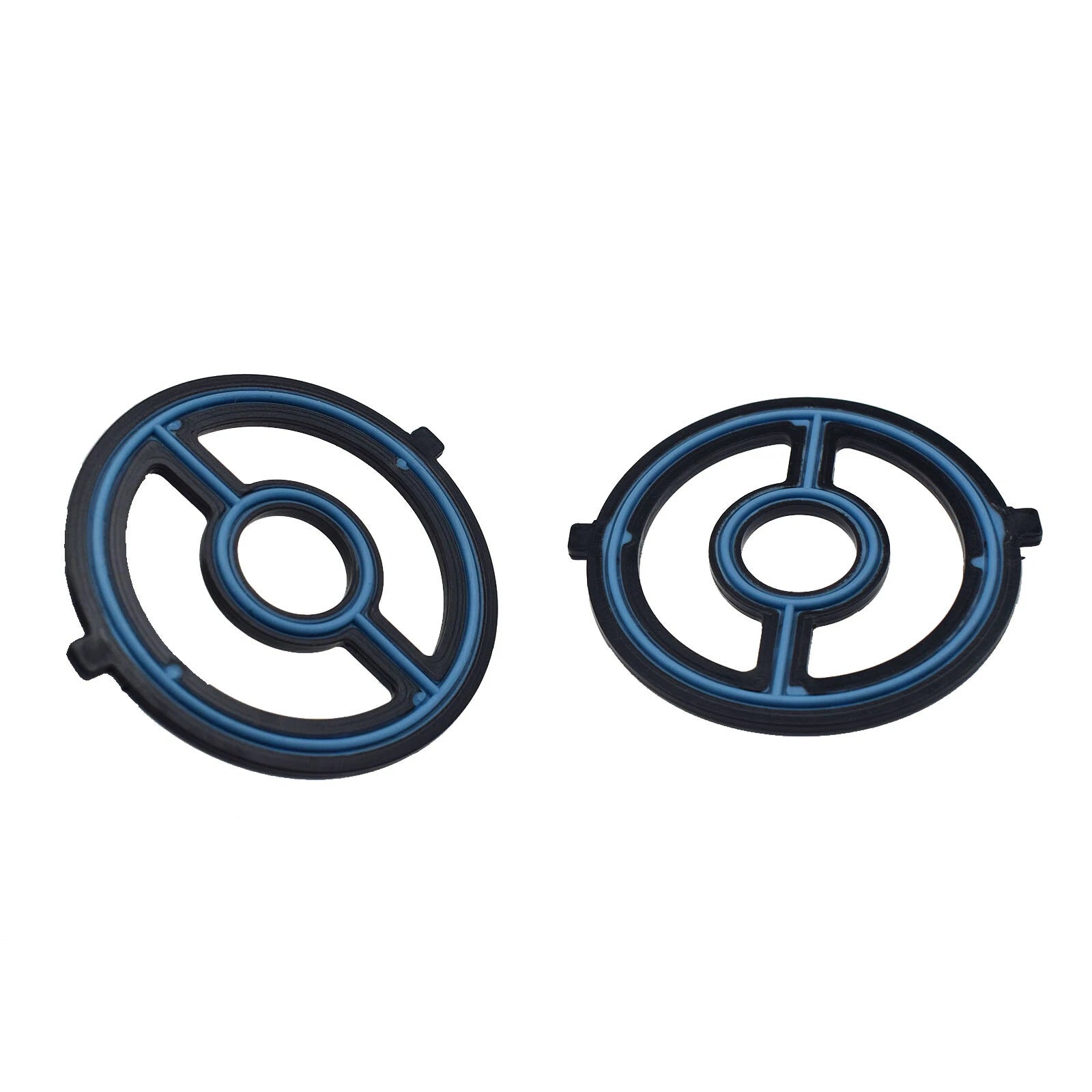 2PCS Engine Oil Cooler Seal Gasket For Mazda 3 5 SPEED 6 CX7 Tribute LF02-14-700 6B93BC-57