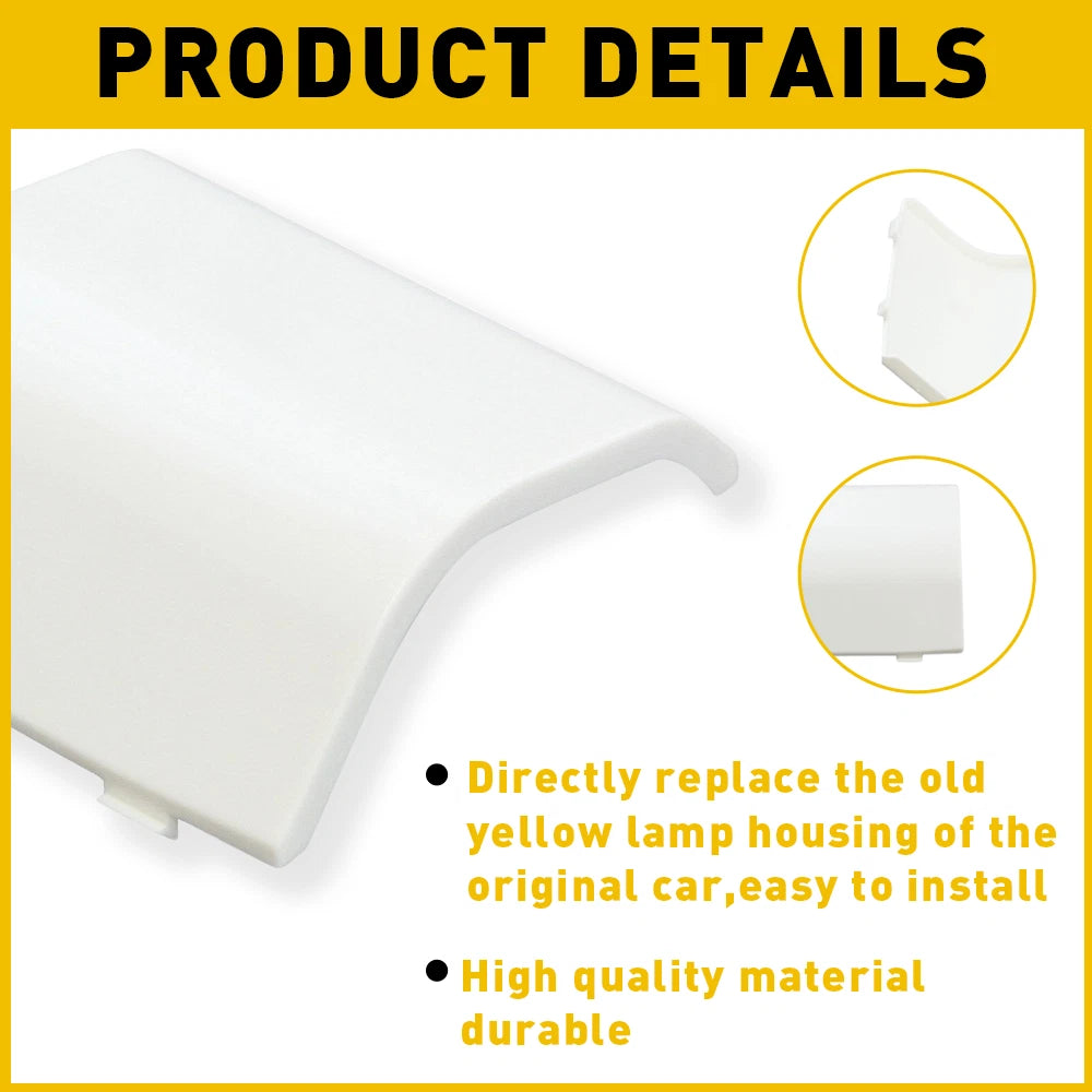 FOR F150 Overhead Ford Bronco Dome 80-96 Light Ceiling Bulb Lens Cover White EOA 6B93BC-57