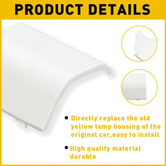 FOR F150 Overhead Ford Bronco Dome 80-96 Light Ceiling Bulb Lens Cover White EOA 6B93BC-57