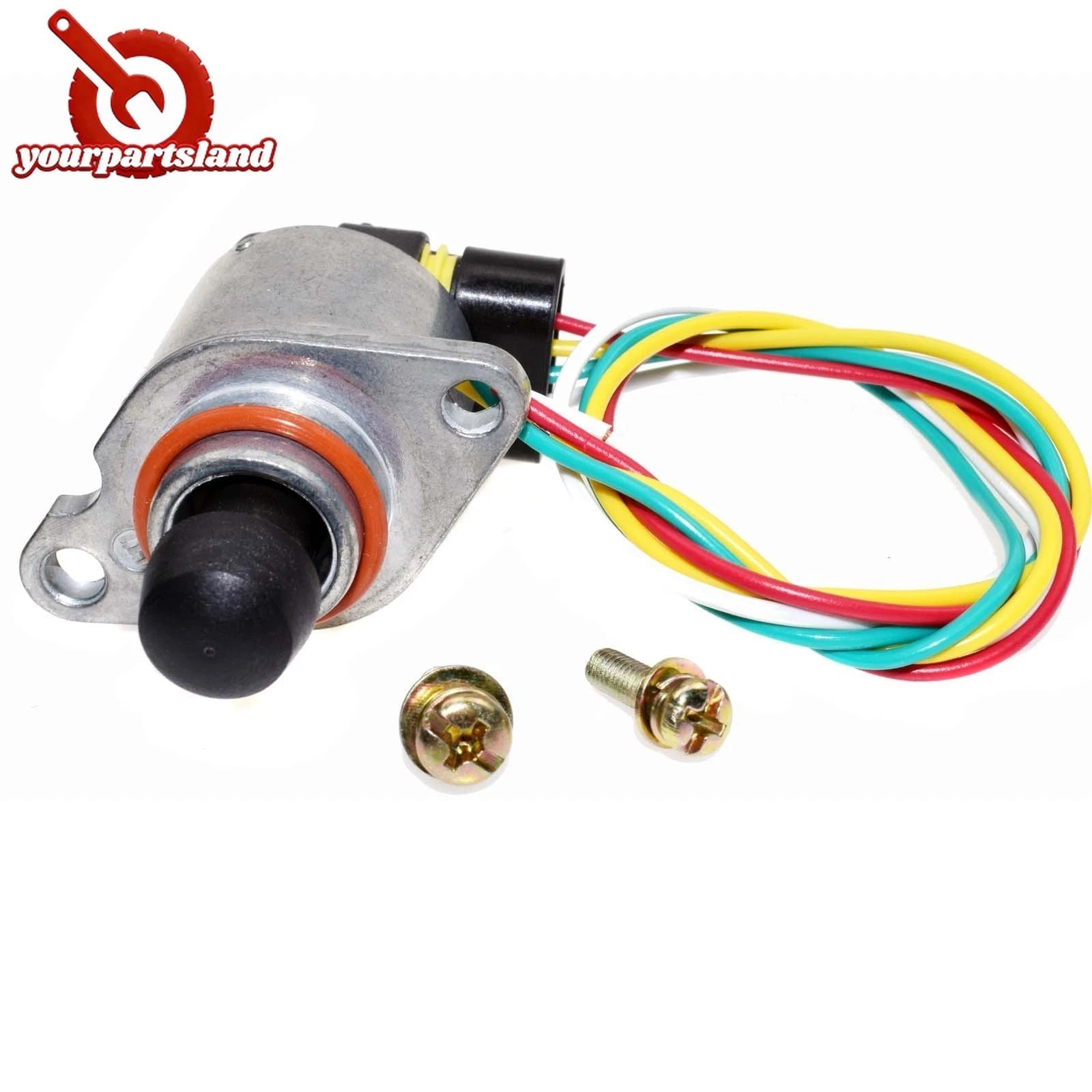 Idle Air Control Valve W/ 4 Wires Connector For Chevrolet Silverado 17113209 6B93BC-57