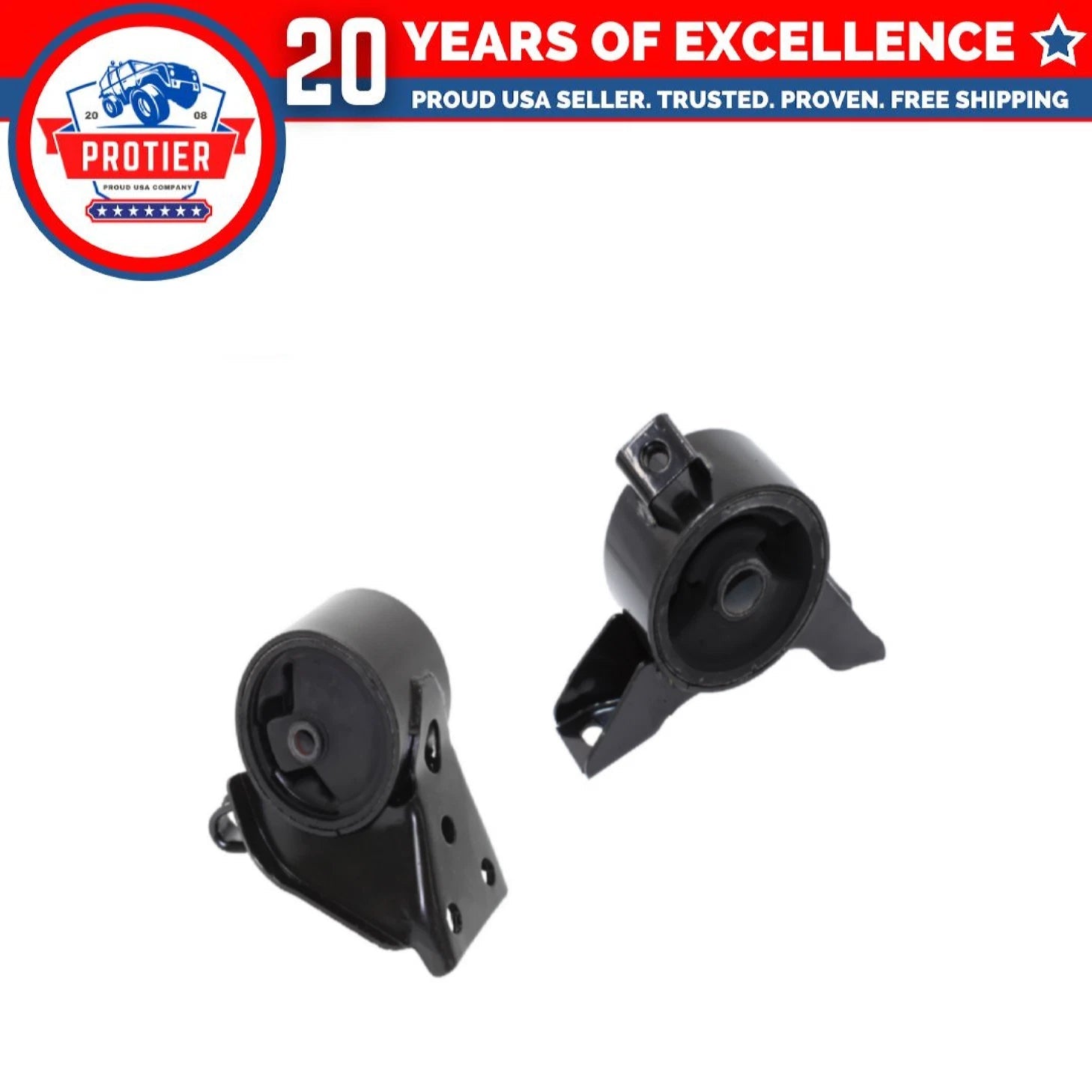 Engine Motor &Trans Mount Set 4PCS Compatible for 2001-2002 Mazda 626 2.0L 6B93BC-57