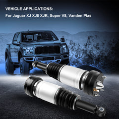 Rear Pair Suspension Air Shocks For Jaguar XJ XJ8 XJR, Super V8, Vanden Plas
