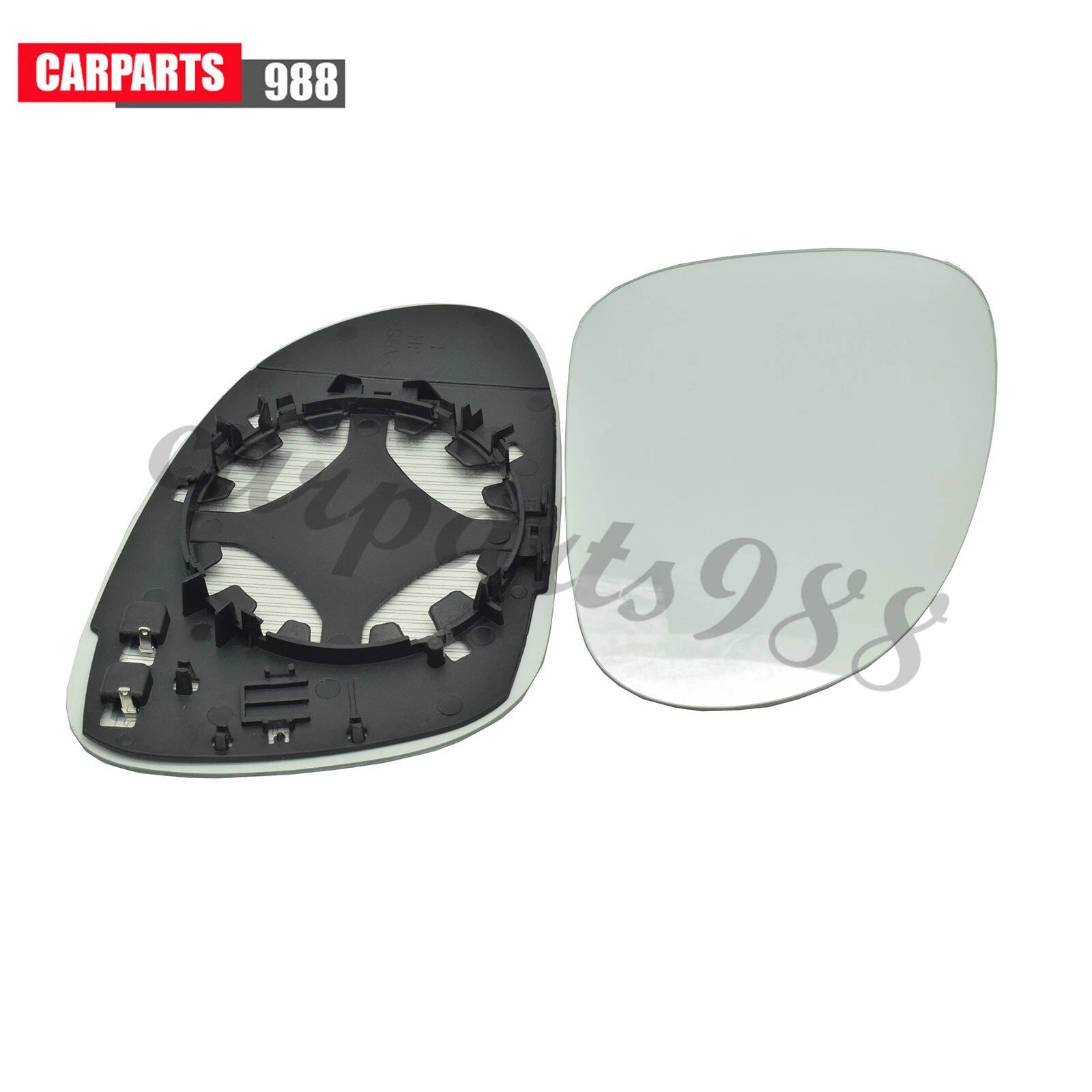 Left Right Rearview Mirror Mirror Glass Heated For Volkswagen Golf MK5 2003-2008 6B93BC-57