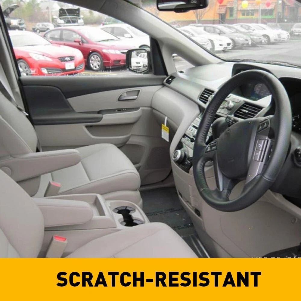 2x For 2011-2017 Honda Odyssey Leather Front Door Panels Armrest Cover Dark Gray 6B93BC-57