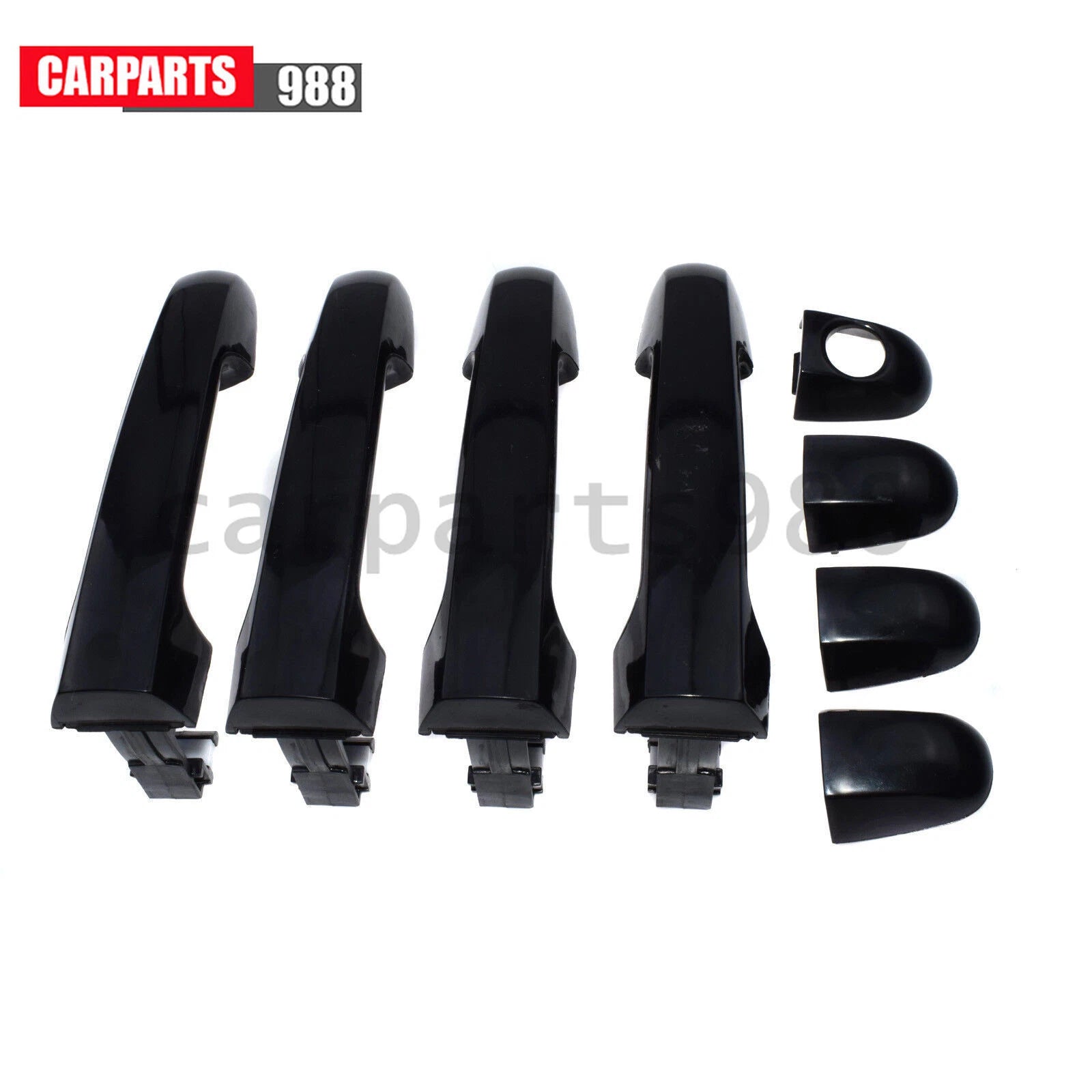 Outside Door Handle Black Front Rear LH RH For 06-12 Hyundai Elantra 826512H000 6B93BC-57
