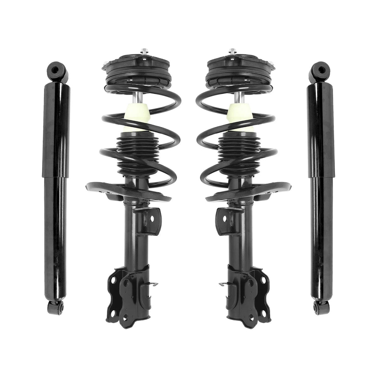 Front & Rear Kit Strut 2013-2019 Compatible with Nissan Sentra 6B93BC-57