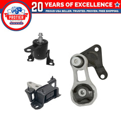 Engine Motor & Trans Mount 3PCS Set Fit 2011-2016 Ford Fiesta 1.6L Manual Trans 6B93BC-57