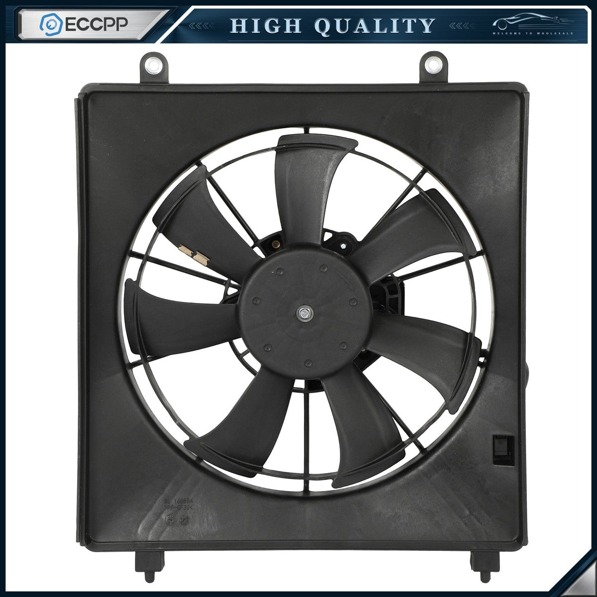 A/C Condenser Cooling Fan Assembly For 2015-2017 2018 2019 2020 Acura TLX 6B93BC-57