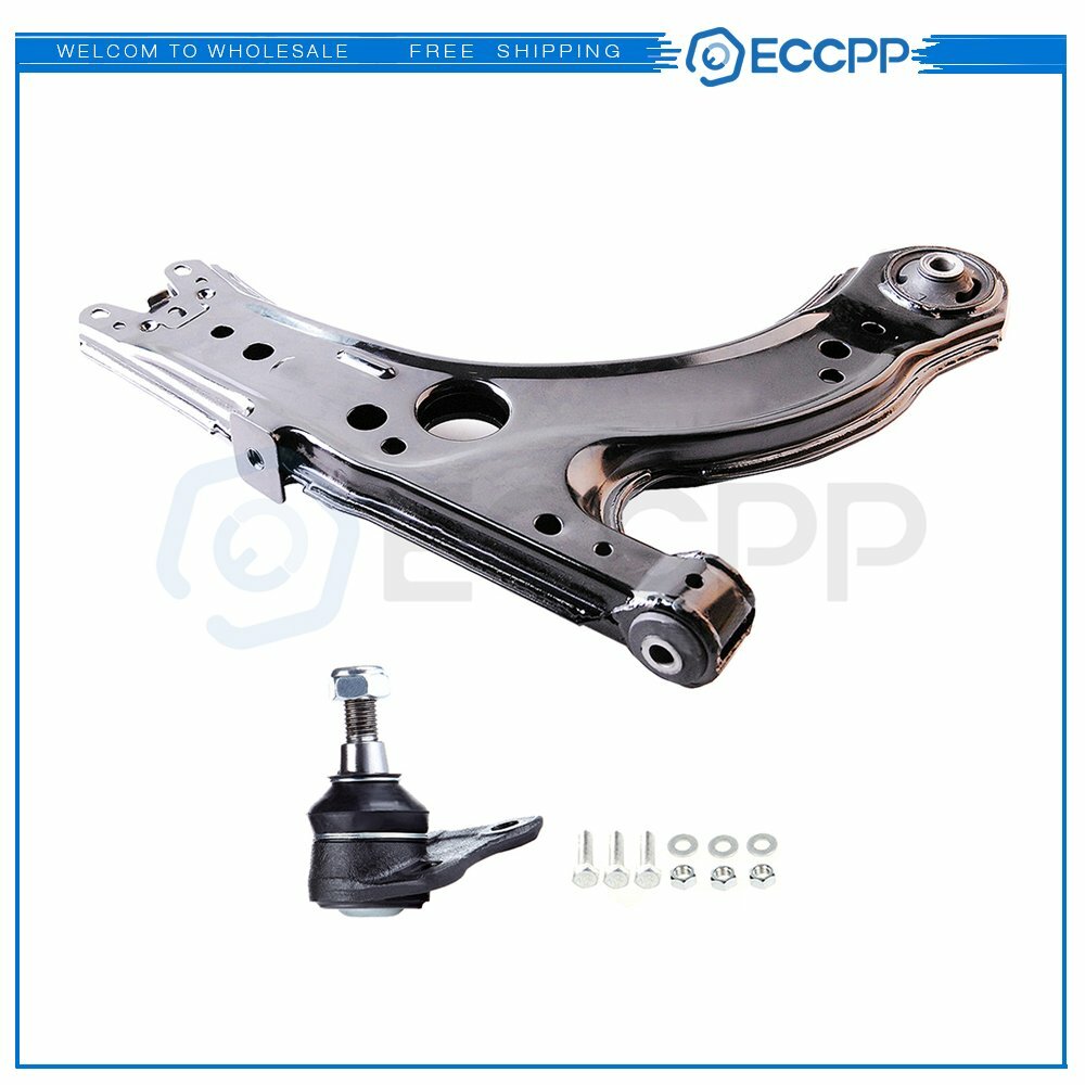 Front Lower Control Arms & Ball Joints For VW Beetle Jetta Golf 1998-2010 6B93BC-57
