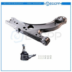 Front Lower Control Arms & Ball Joints For VW Beetle Jetta Golf 1998-2010 6B93BC-57