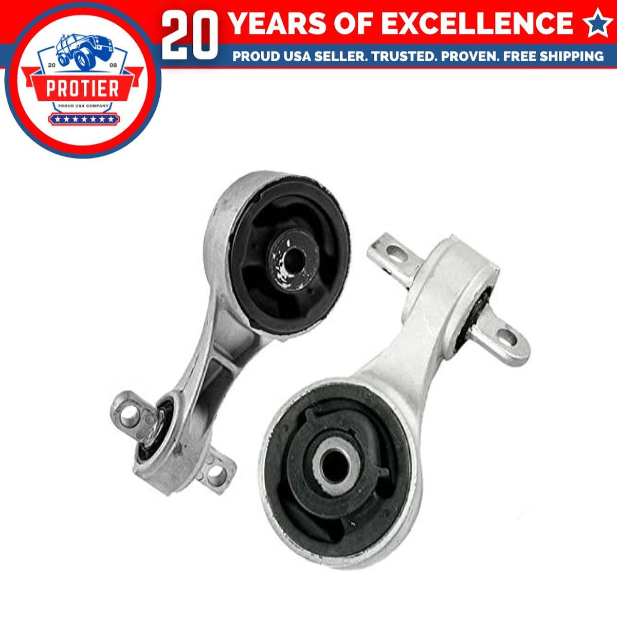 Fits 2012-2015 Acura ILX/Honda Civic 2.4L Upper & Low Torque Strut Mount 2pc : 6B93BC-57