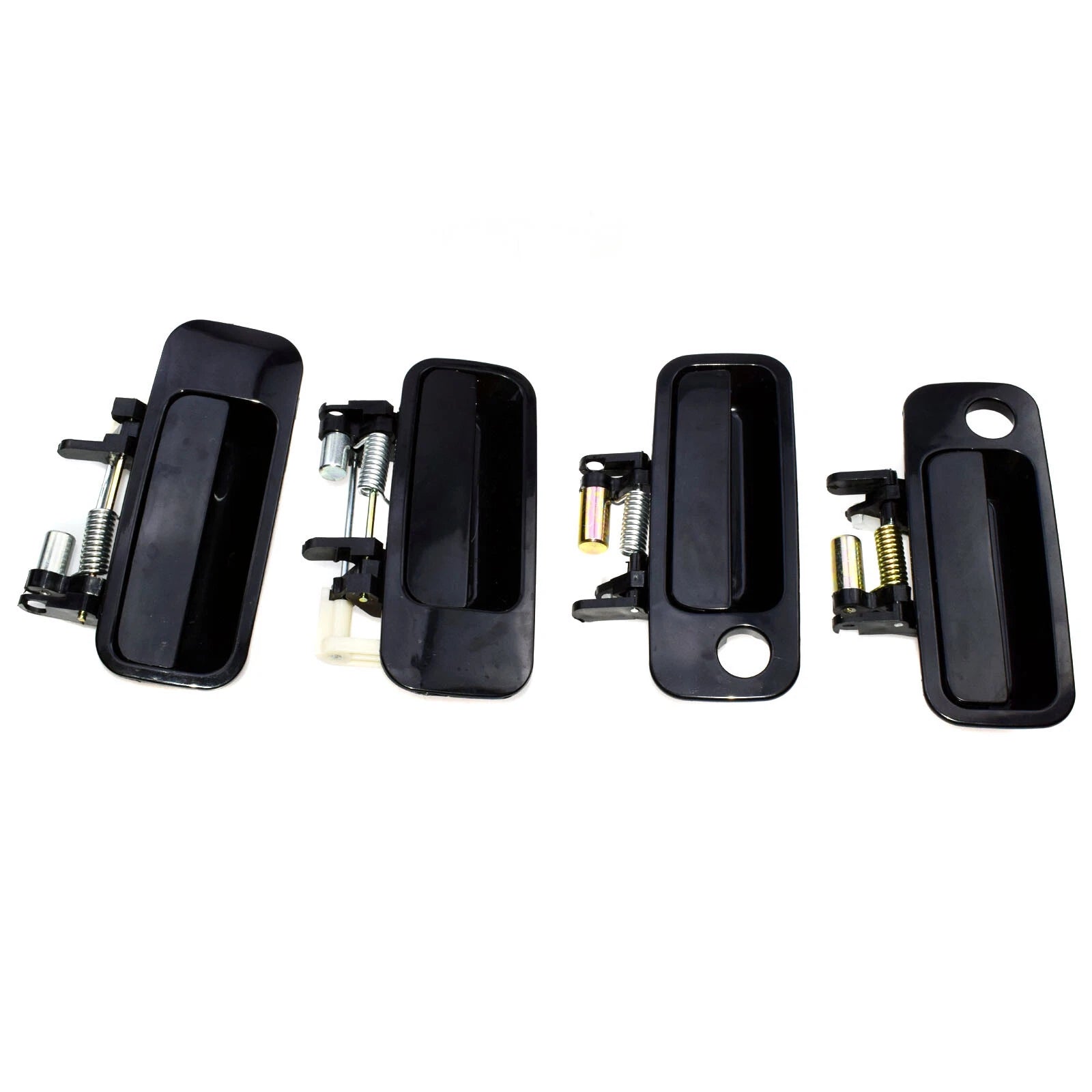 Black Outside Outer Door Handle Front Rear Left Right For Toyota Camry 1997-2001 6B93BC-57