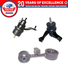 Engine Motor & Trans Mount 3PCS Set for 2001-2003 Toyota Highlander 2.4L 4WD 6B93BC-57