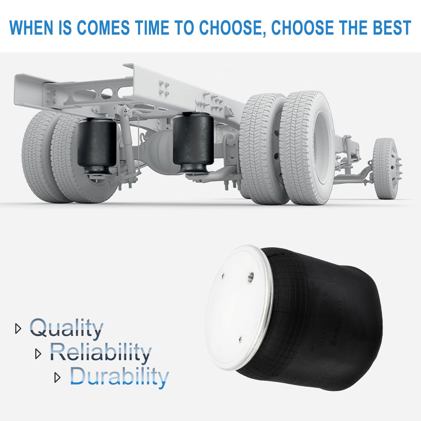 Suspension Air Spring W01-358-8864 For Peterbilt Peterbilt C81-1011 6B93BC-57