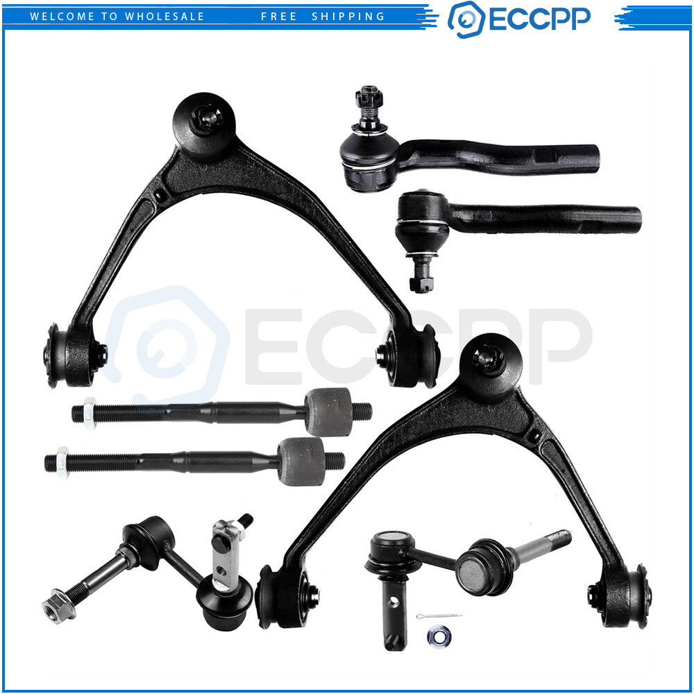 Front Upper Control Arm Tie Rod End Sway Bar For 1998 99 2000 01 -05 Lexus GS300 6B93BC-57