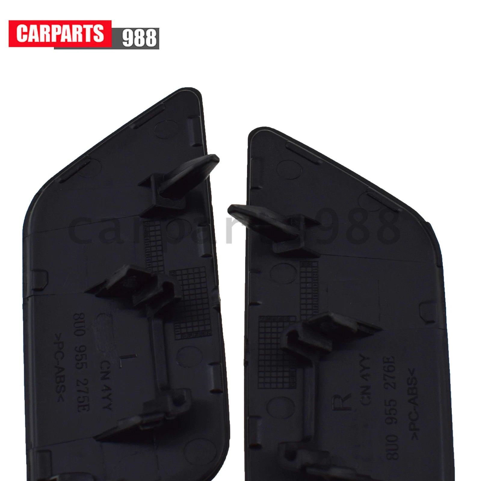 Pair Left Right Front Bumper Headlight Washer Cover For Audi Q3 2015 2016-2018 6B93BC-57