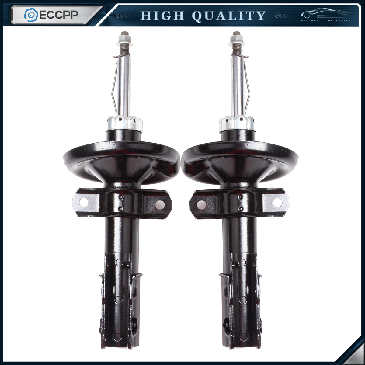 Front Pair Struts Shocks For Saturn Ion 2003-2007 Left Right ECCPP