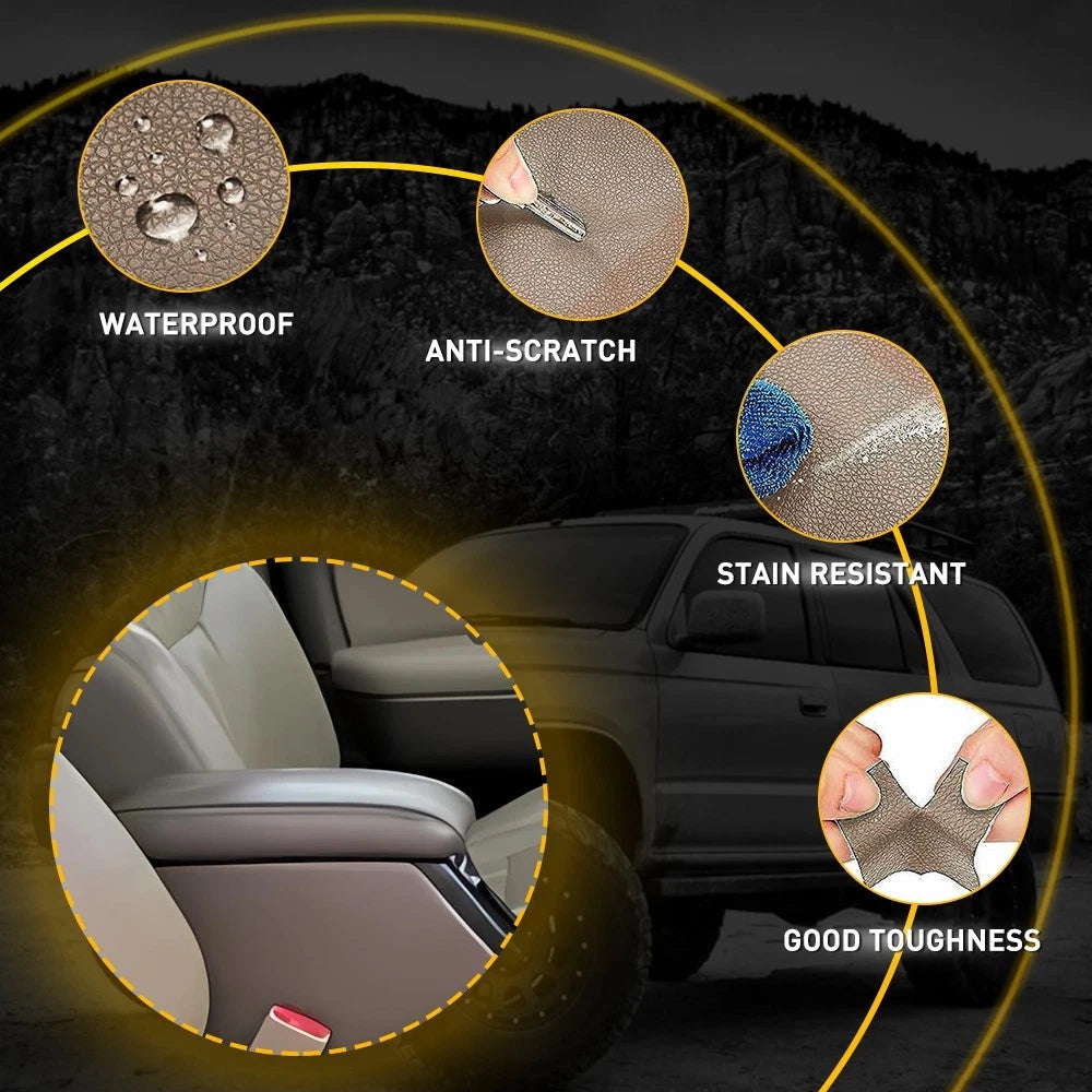 Center Console Armrest Lid leather Cover Oak Tan for 1996-02 Toyota 4Runner EOA 6B93BC-57