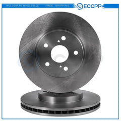 2 Front Brake Rotors For Toyota Camry Sienna Solara Avalon Lexus ES300 IS250 6B93BC-57