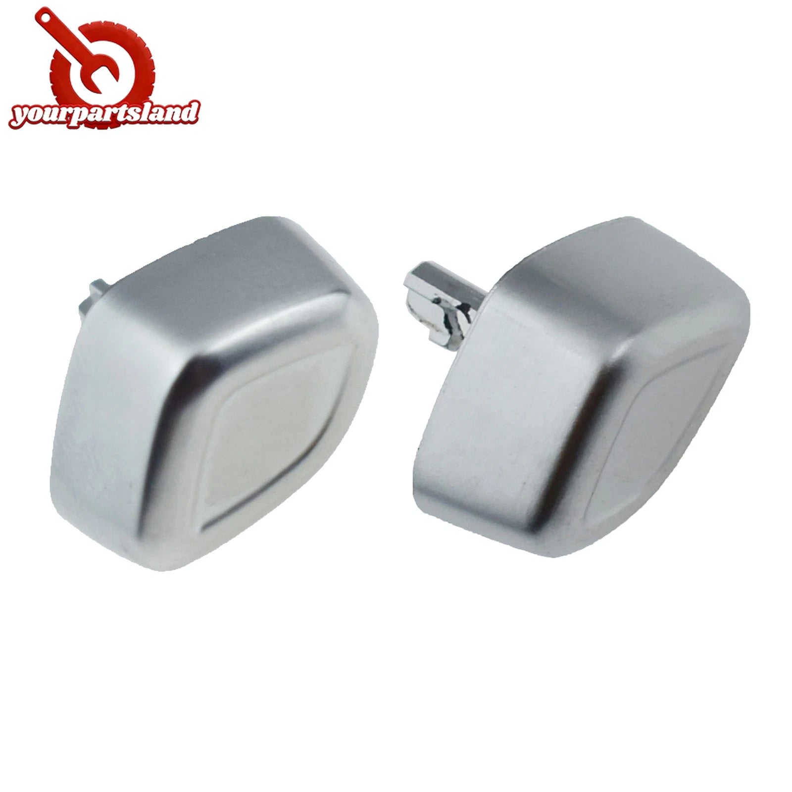 Silver Seat Headrest Switch Button Cover Left Right For Mercedes W212 W166 W292 6B93BC-57