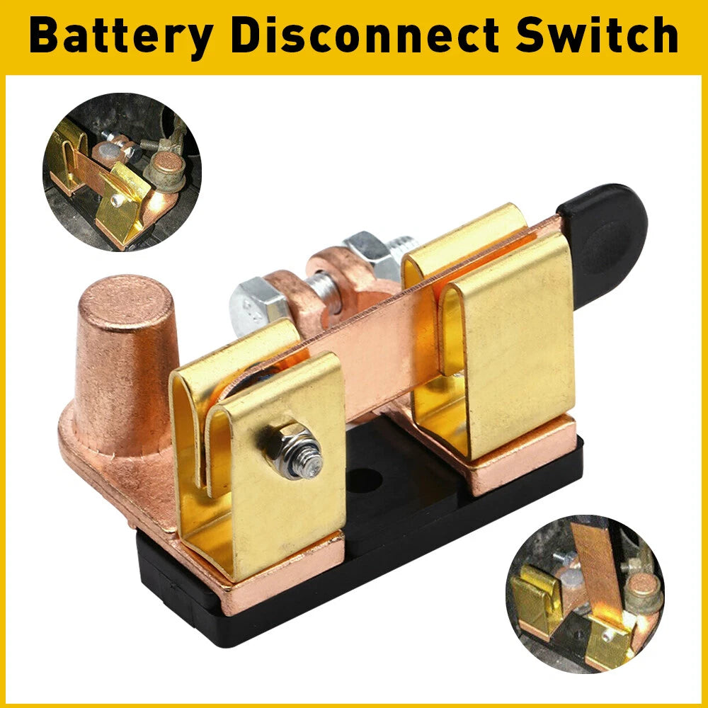 Heavy Duty Shut/Cut Off Disconnect Battery Knife Blade Switch Post Top IN 6B93BC-57