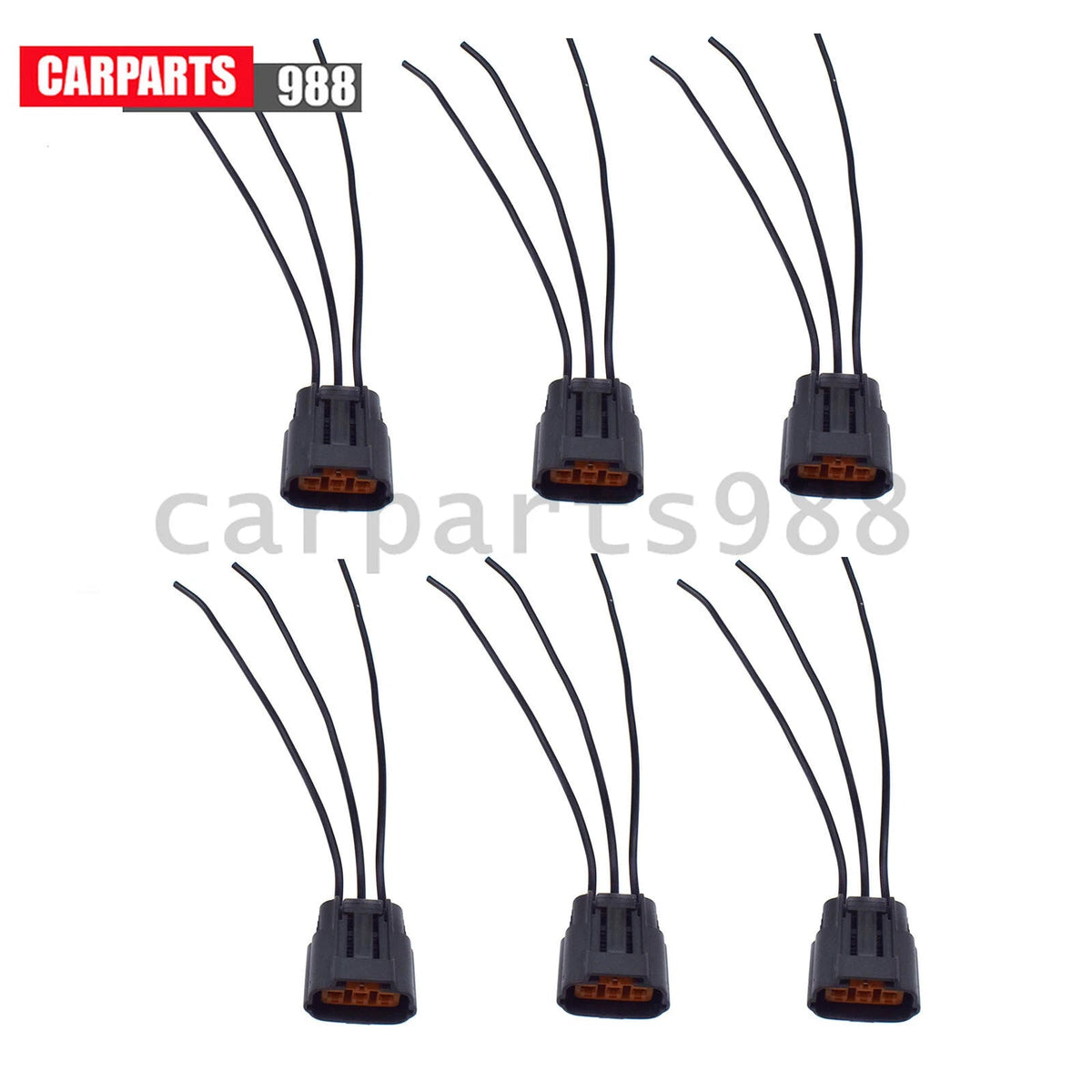6x Ignition Coil Connecor Plug for Mitsubishi Outlander Eclipse Lancer Outlander 6B93BC-57