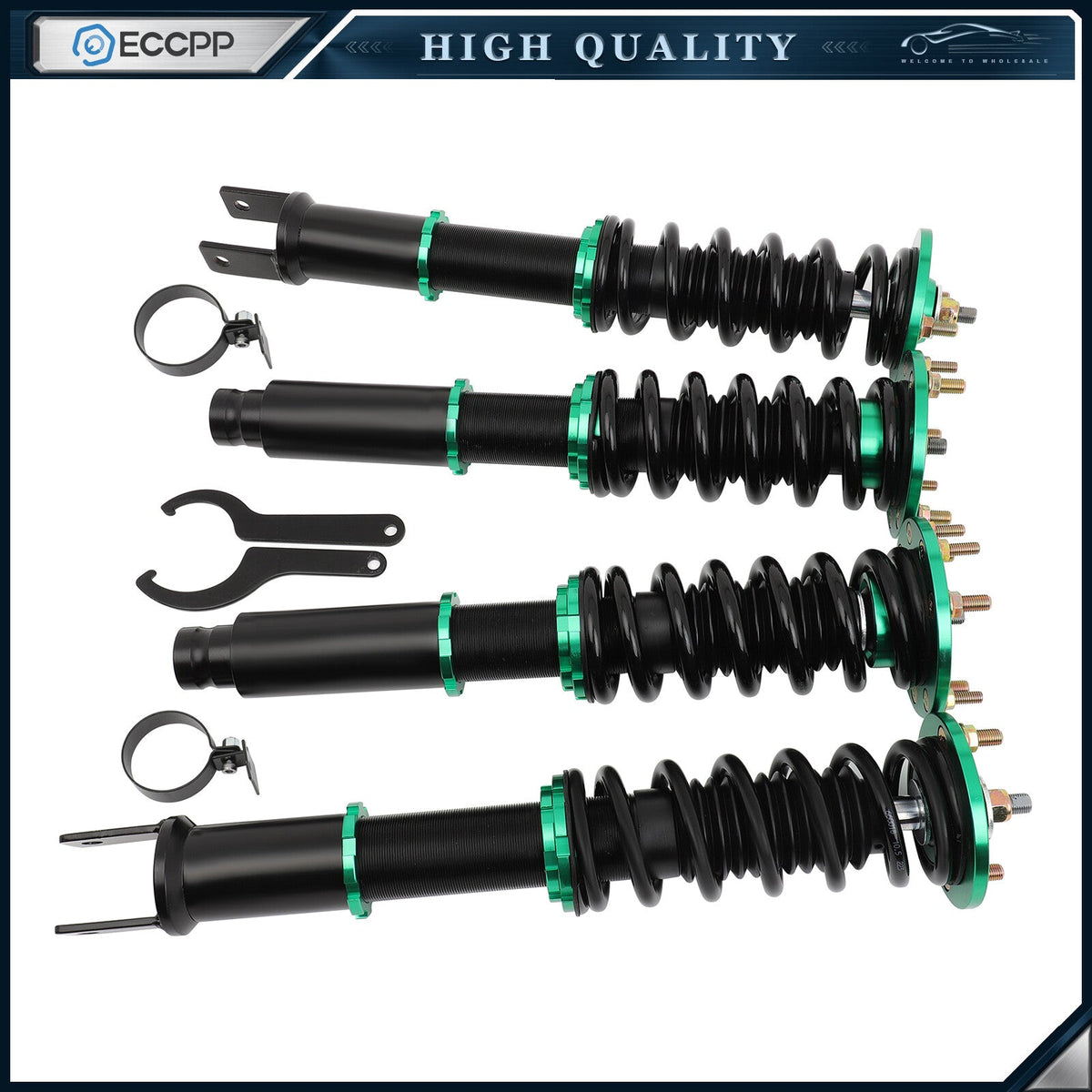 Coilovers Struts Suspension Lowering Kit For 2008-2012 Honda Accord Adjustable 6B93BC-57
