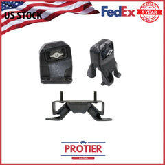 Engine Motor & Trans Mount 3PCS Set Fits Dodge Ram 1500 02-05 4.7L RWD 6B93BC-57