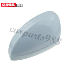 Left Side Rear View Mirror Cover White For Volkswagen Tiguan 2018 2019 2020-2022 6B93BC-57