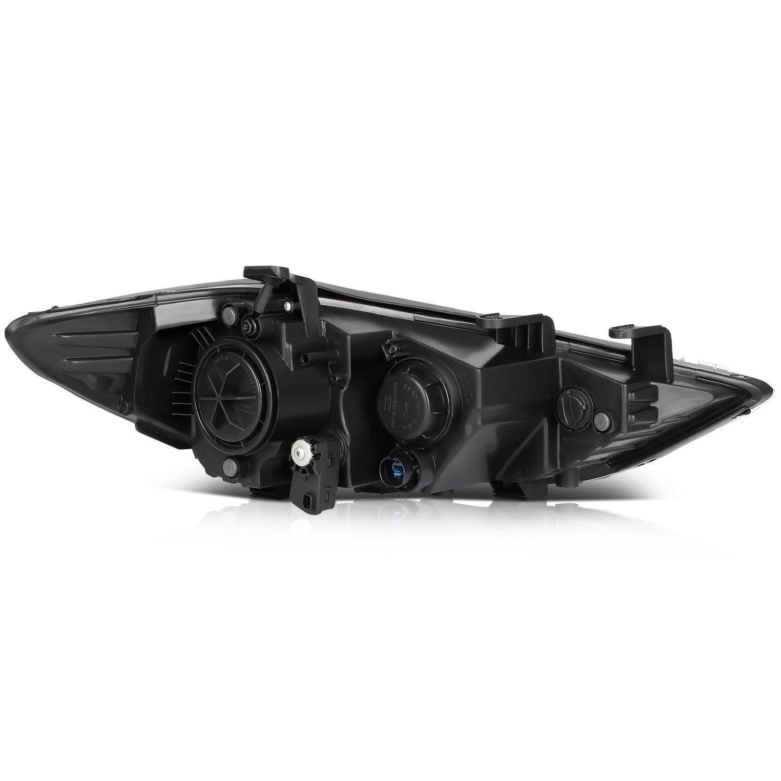 ECCPP Headlight Assembly For Hyundai Elantra 2017-2018 Driver Left Side Black 6B93BC-57