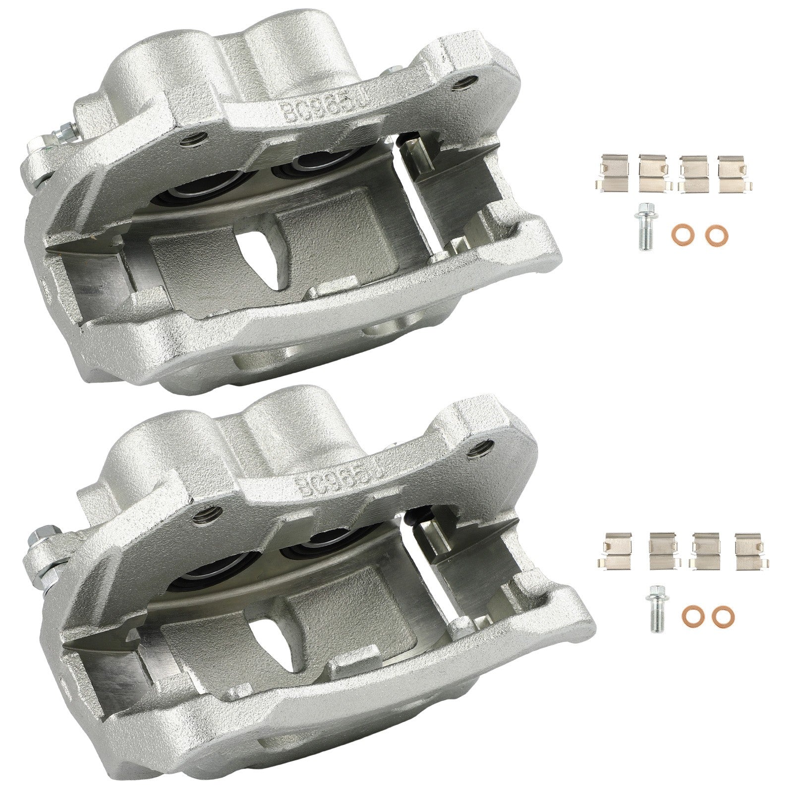 Front Left Right Brake Calipers 2Pcs For 2008-2014 Cadillac CTS 18B5116 18B5117 6B93BC-57