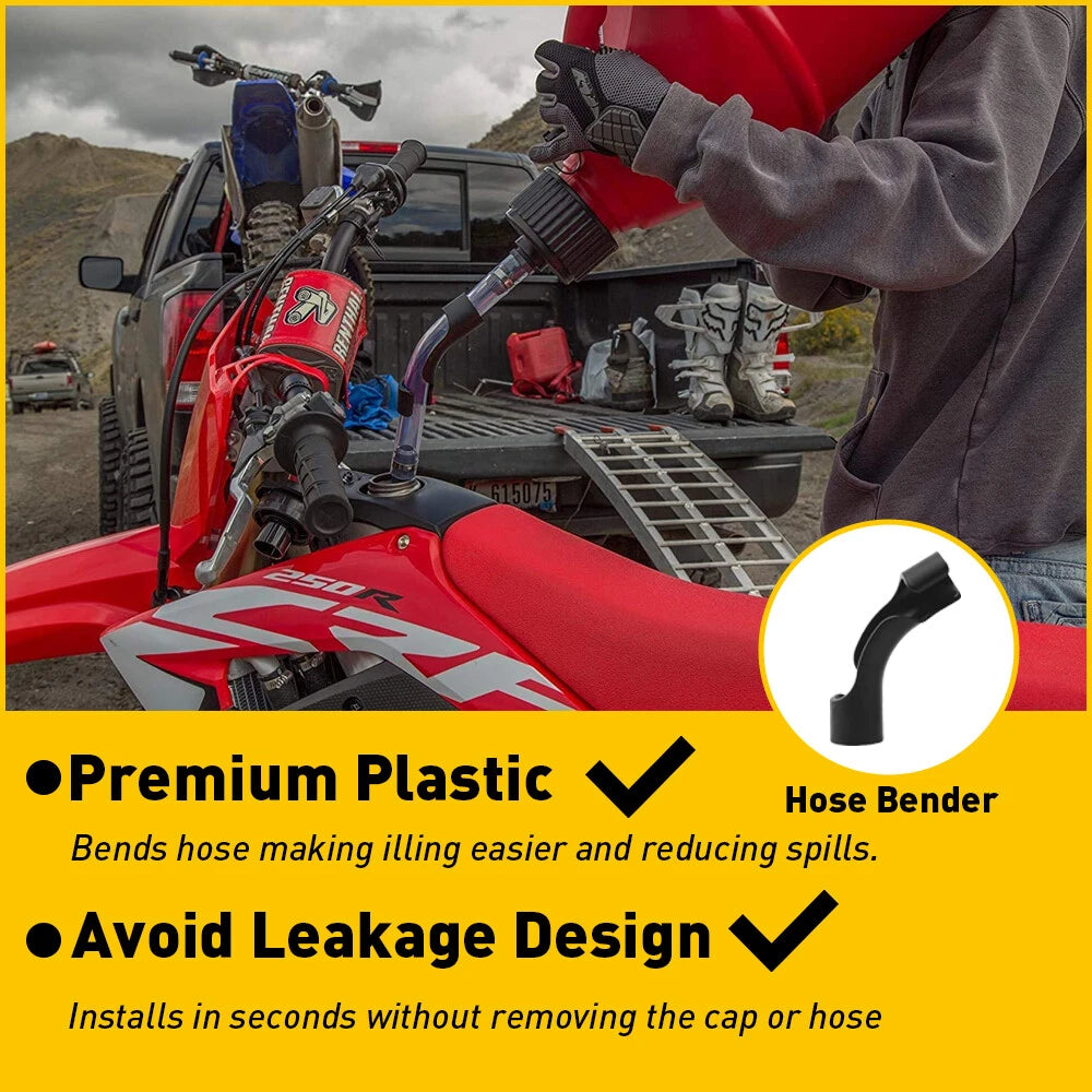 Deluxe Fuel Jug Hose Filler Racing Utility Gas Can Deluxe Kit VP Type Spout 6B93BC-57