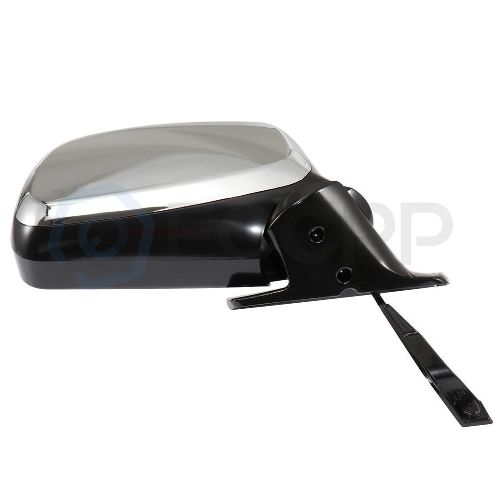 Chrome Manual Mirror Right Side For 1992-1997 Ford F150-450 F-SERIES Manual Fold 6B93BC-57
