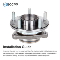 1 Pcs Wheel Hub Bearing Front 4WD For Chevrolet S10 Blazer GMC Jimmy Sonoma S15 6B93BC-57