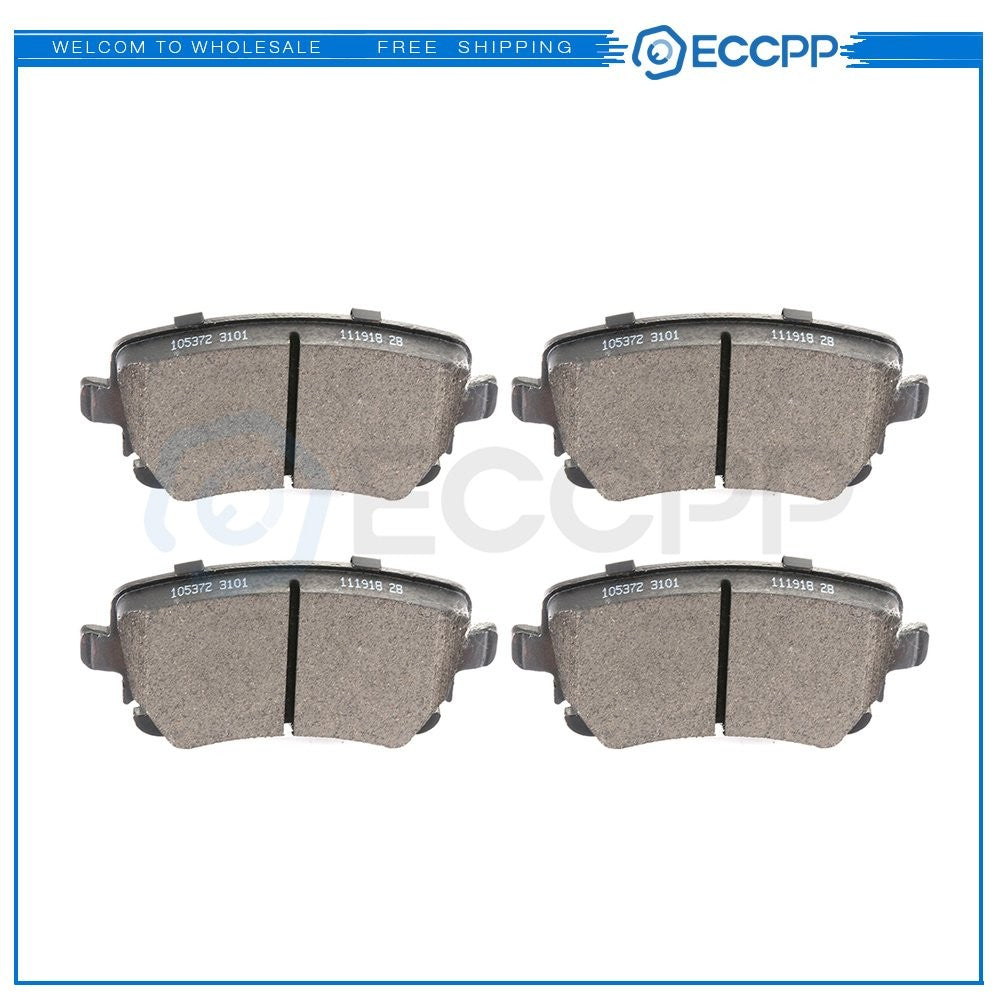 Rear Metallic Brake Pads For Audi A4 allroad Audi RS4 2006 Volkswagen Phaeton 6B93BC-57
