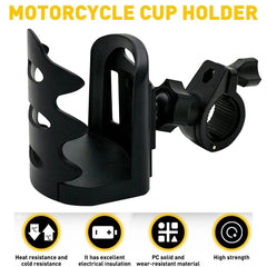 Adjustable Motorcycle Handlebar Cup Holder Drink Bottle Mount Fit for 17-32mm EA 6B93BC-57