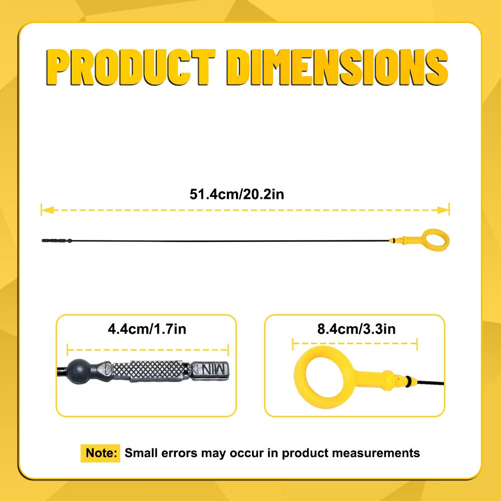 Oil Dipstick Stick fits 2008-2018 AUDI A4 A5 S4 S5 A6 A7 A8 Q5 SQ5 Q7 3.2L 3.0T 6B93BC-57