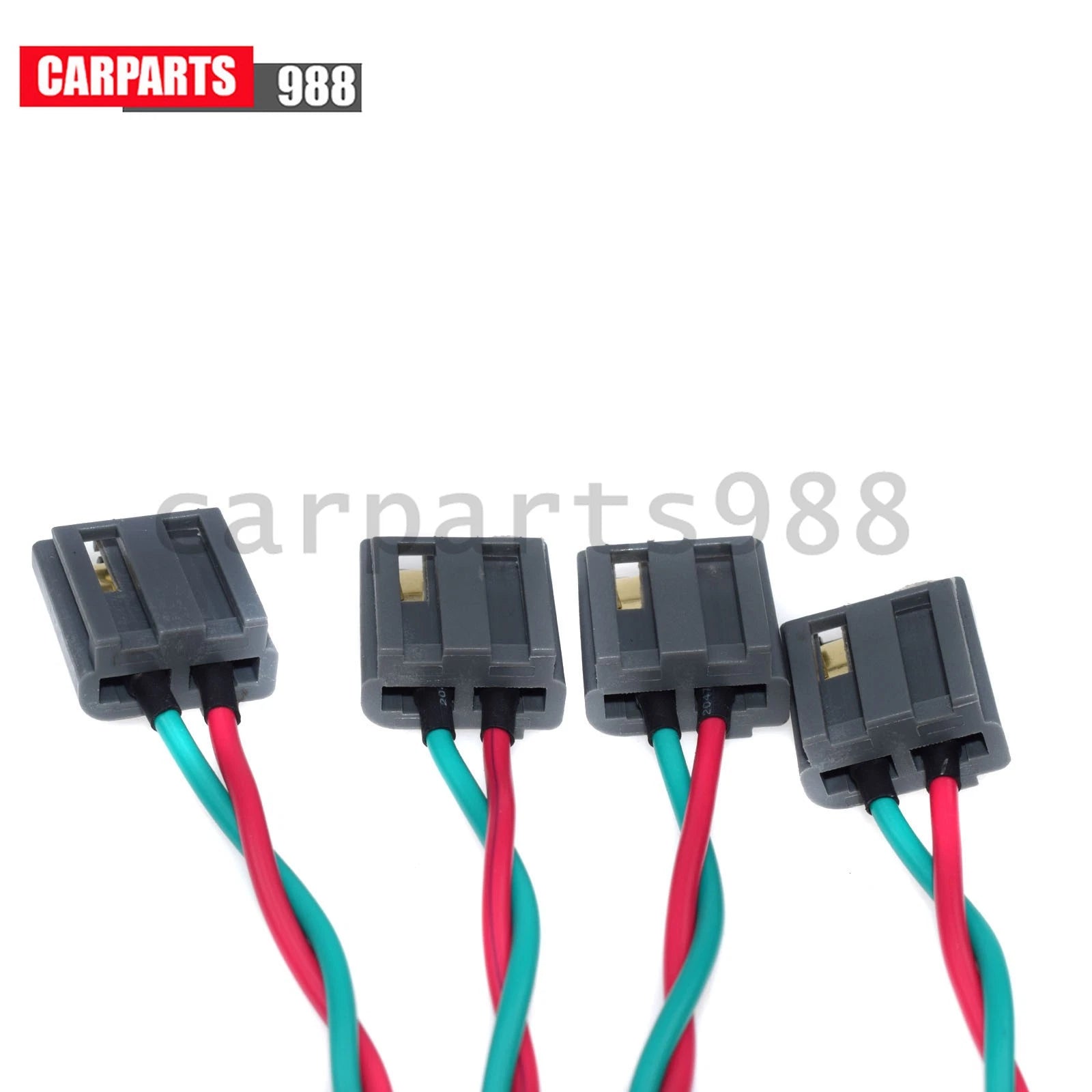 4PCS Distributor Pigtail Wire Harness For GM HEI Power &Tach Connector Plug 12V 6B93BC-57